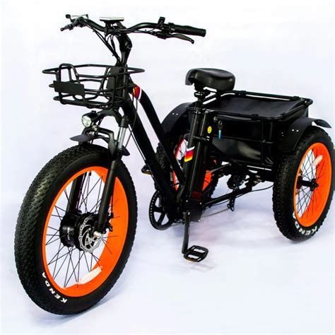 2019 500w 750w 3 Wheel Fat Tire Electric Cargo Bike Tricycle With Cheap Price Mf 601 Buy 3