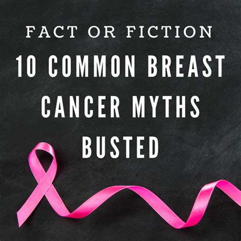 Fact Or Fiction 10 Common Breast Cancer Myths Busted Patient