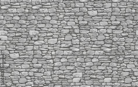 Dry Stone Wall Masonry Seamless Texture Map Stock Illustration Adobe
