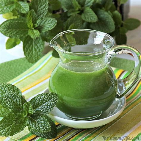 Mint Simple Syrup Only 3 Ingredients