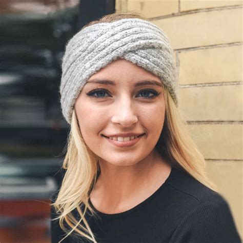 Hair Accessories For Girls Headband Women Knitted Headbands Winter Ear