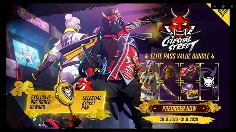 The same events come in some months.so stay. How to pre-order the Garena Free Fire Season 28 Celestial ...