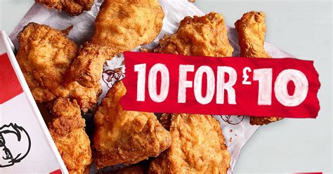 You Can Get A 10 Piece Bucket At Kfc For £10 Hertslive