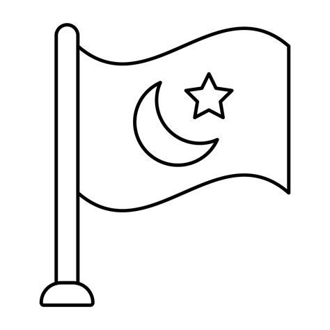 A Beautiful Design Icon Of Pakistan Flag 12976686 Vector Art At Vecteezy