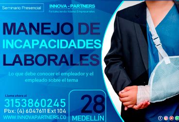 Manejo de Incapacidades Laborales Medellín Innova Partners