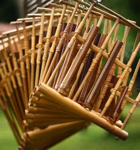 Angklung Indonesian Traditional Musical Instrument