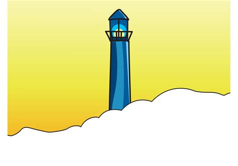 Lighthouse Cartoon - Download Free Vector Art, Stock Graphics & Images