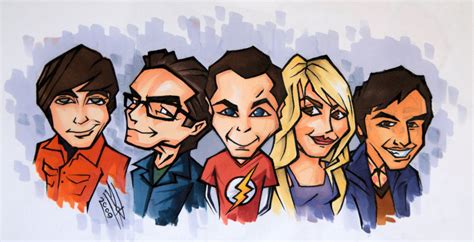 45 Ilustraciones De The Big Bang Theory