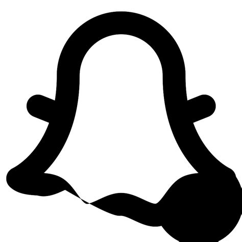 Snapchat Logo Bold Vector Svg Icon Svg Repo