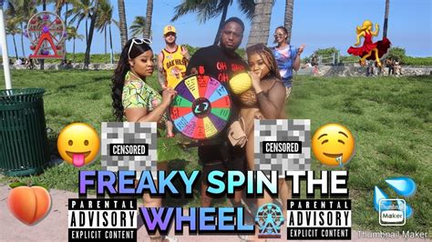 Extreme Freaky Spin The Wheel 🎡💃💦🍑🤤🥵 Twerk Or Grab Miami Spring Break Public Interview Eps 54