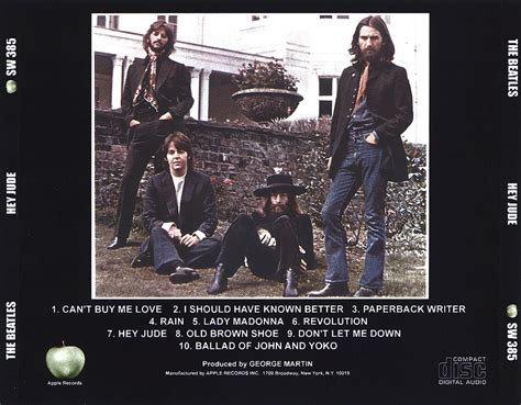 Music Of My Soul The Beatles 1970 Hey Judecapitoluniversalapple