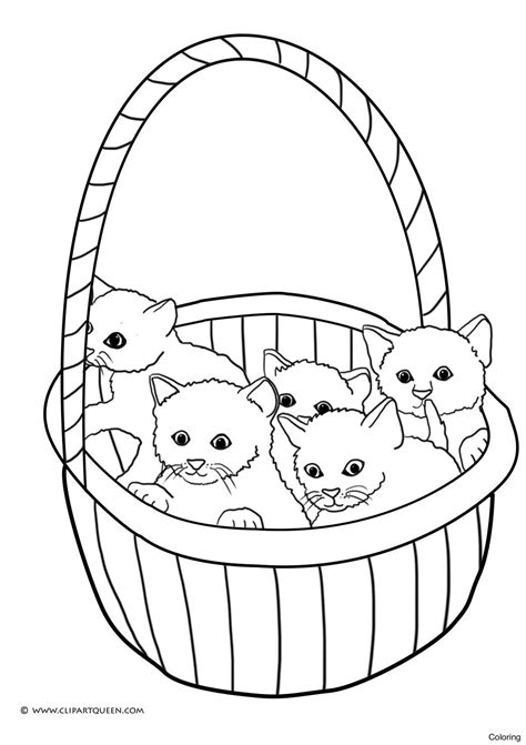 Sleeping Cat Coloring Pages At Free Printable