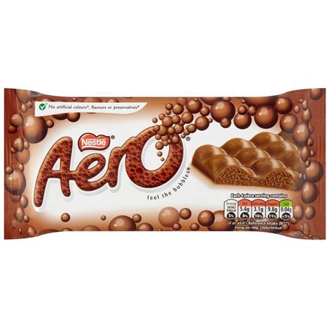 Nestle Milk Chocolate Aero 90g Box Of 15 7613034599599 Ebay