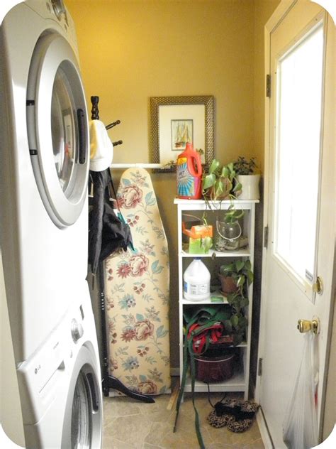 Laundry rooms, craft rooms, shelving ideas, craft organization, craft room decor, laundry room decor, happy decor, bright and light craft rooms, pretty craft storage solutions. Where Beauty Meets Function: Laundry/Craft Rooms