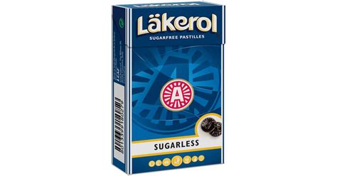 Läkerol Sugarless Licorice 27g Sweets Ch