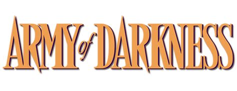Army Of Darkness Logopedia Fandom Powered By Wikia