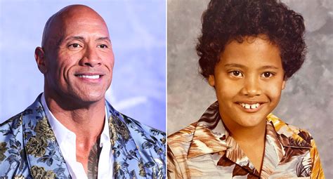 The Rock Pokes Fun At Himself In Childhood Picture