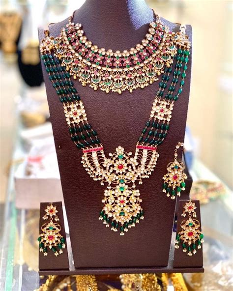 Imitation Bridal Jewellery Set South India Jewels