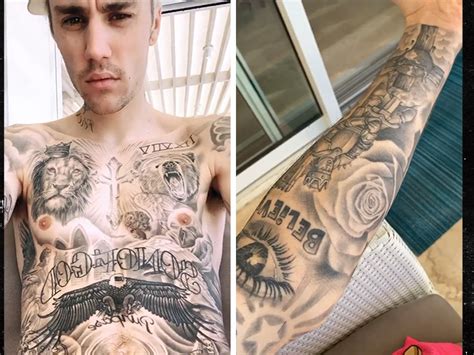 Top 51 Justin Bieber Tattoos Latest Incdgdbentre