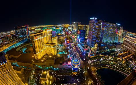 Las Vegas Night Top Horizon Wallpapers Hd Desktop And Mobile