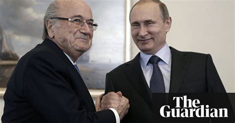 sepp blatter deserves nobel prize for work with fifa says vladimir putin football the guardian