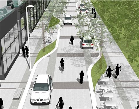 West District Master Plan And Street Standards On Behance Landscape