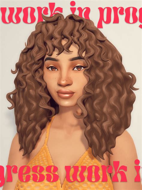 Sims 4 Maxis Match Keke Hair Micat Game