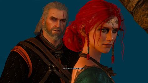 The Witcher 3 Wild Hunt Triss Merigold Romance Gameplay Ita Pc