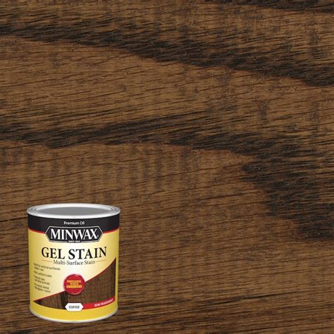 Minwax Gel Stain Oil-Based Coffee Interior Stain (1-Quart) in the 