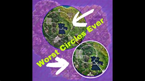 Worst Circles In Fortnite History 8 Health The Whole Game Youtube