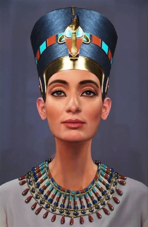 pin on egyptian queen nefertiti
