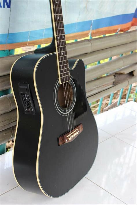 Jual Gitar Akustik Elektrik Yamaha Eq 7545r Blackdoff Di Lapak Allloy