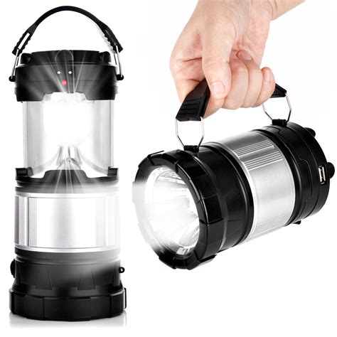 Buy Solar Camping Lantern Portable Outdoor Rechargeable Led Camping