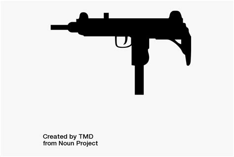Uzi Submachine Gun Firearm Uzi Gun Free Transparent Clipart