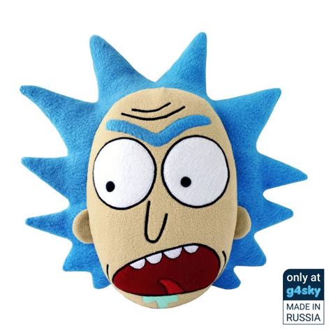 Rick And Morty Angry Rick Sanchez Designer Plush Pillow Toy Buy At
