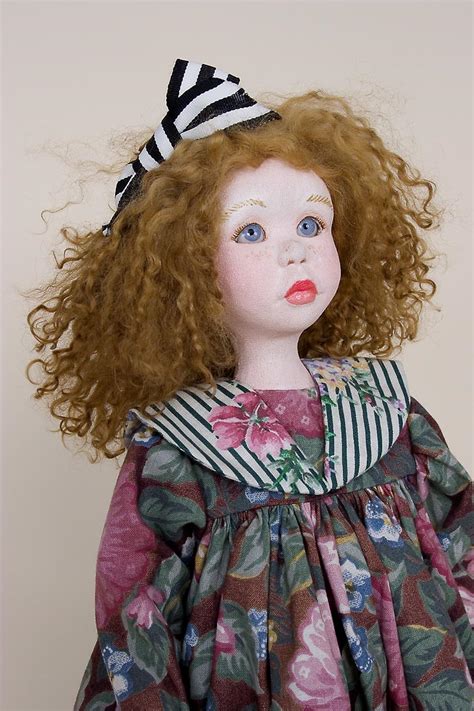 Parsley Cloth Limited Edition Art Doll By Kate Lackman