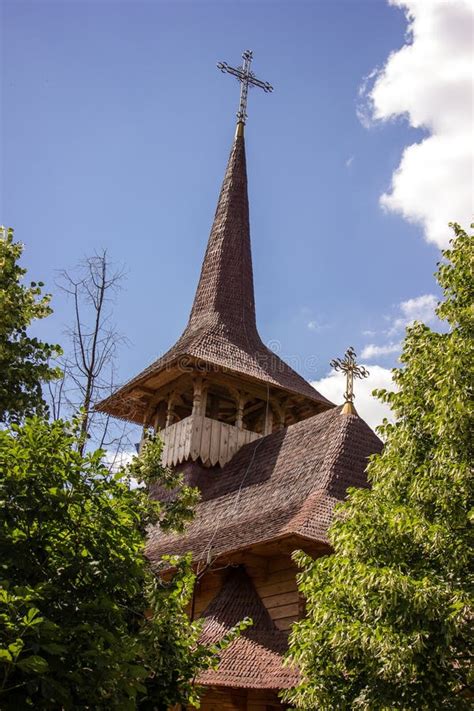 Wooden Church From Maramures In Soroca Moldova Stock Photo Image Of
