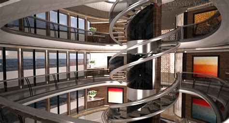 Roman abramovich $1.2 billion 163m mega yacht eclipse in gibraltar. Superyacht Nautilus project - Interior — Yacht Charter ...