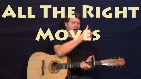 All The Right Moves Onerepublic Easy Strum Guitar Lesson How To Play Tutorial Youtube