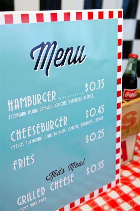 You are sure to find the perfect party idea that is easy for the hostess and fun for all your guests. 50's Diner Soda Shop Party - Birthday Party Ideas & Themes