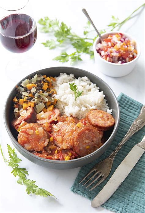 Rougail de saucisses de Cyril Lignac Tous en cuisine
