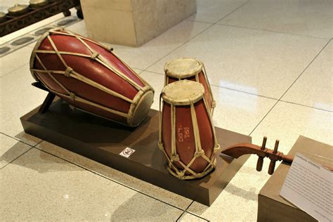 Jakarta Indonesia 23 April 2023 Gendang Musical Instruments From
