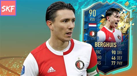 ˈsteːvə(n) ˈbɛrxœys, born 19 december 1991) is a dutch professional footballer who plays as a winger for feyenoord and the netherlands national team. FIFA 20 | (90) TOTS Steven Berghuis Player Review - YouTube