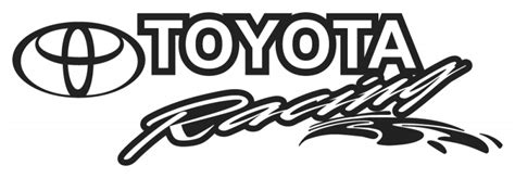 Toyota Racing Logos Decals