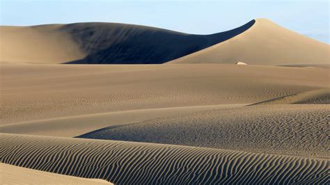 Sand Dunes In The Desert In Peru Image Free Stock Photo Public