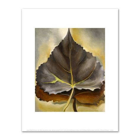 Grey And Brown Leaves By Georgia Okeeffe In 2020 Brown Grey