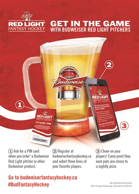 The Budweiser Red Light Goal Horn