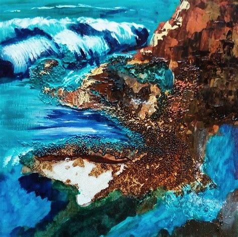 Tropical Island Painting By Adele Steinberg Fine Art America