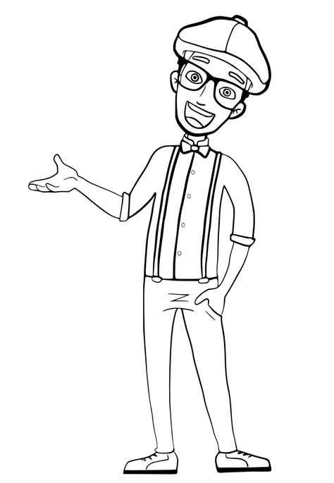 Dibujos Faciles Y Bonitos Blippi Online Coloring Pages Colouring My Xxx Hot Girl