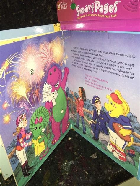 Golden Book Smart Pages Sound Barney Book Barneys Great Adventure The